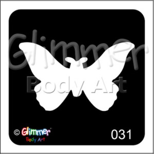 Glitter tattoo 031 Butterfly Pack Of 5 (031 Butterfly Pack Of 5)